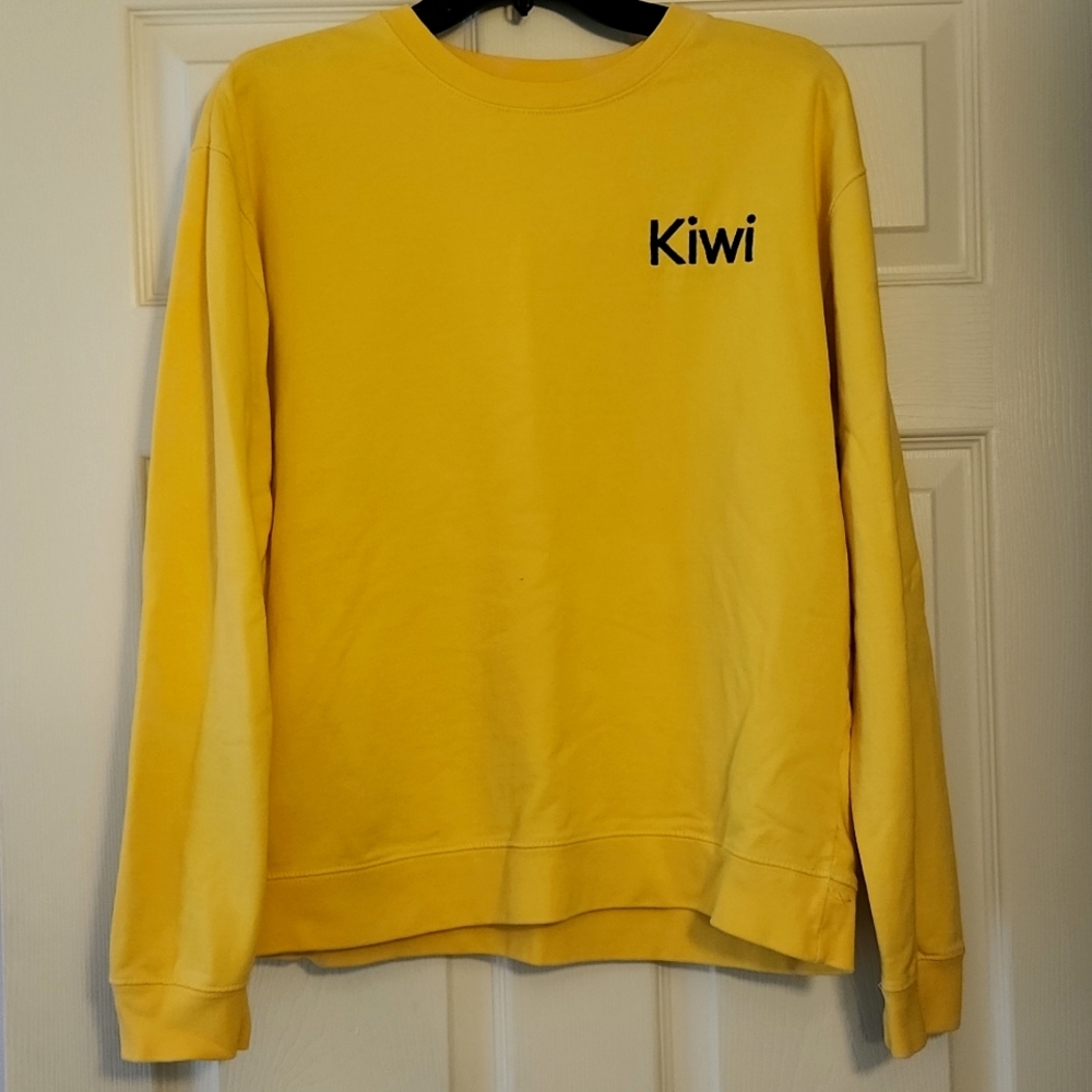Harry Styles Official Merch - Yellow Kiwi Crew Neck